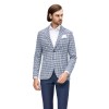 Sacou Barbati Casual Bleu Lana 100% Fabricat in Romania Marimea L (48)