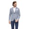 Sacou barbati casual bleu S015B