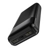 Acumulator extern HOCO J72A, 20000 mA, Standard Charge (5V), Negru