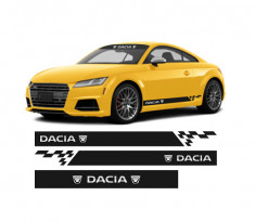Set stickere Dacia foto