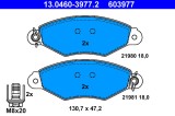 ATE 13.0460-3977.2 set placute frana,frana disc