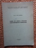 ANCA GIRESCU CORSO DI LINGUA ITALIANA CONTEMPORANEA FONOLOGIA