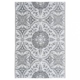 VidaXL Covor de exterior, ARAKIL gri deschis, 120x180 cm, PP