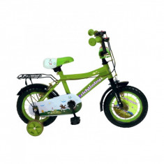 Bicicleta Copii 12 Inch cu Roti Ajutatoare RichBaby foto