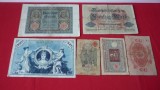 LOT BANCNOTE STRAINE GERMANIA 6 BUC. MARK, MARCI