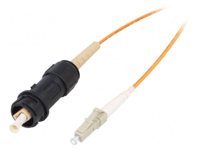 Patch Cord Fibră Optică Simplex Multimod Baionetă foto