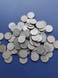 5 bani din 1966 și 5 bani din 1975