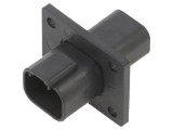 Conector DEUTSCH DT04-4P-CL06, 4 pini pentru montare pe panou