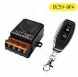 Cumpara ieftin Intrerupător Telecomandă Wireless DC 5V-80V Releu 30A, Universal Auto Moto Solar