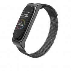 Curea otel inoxidabil Tech-Protect Milaneseband Xiaomi Mi Band 3/4 Black foto