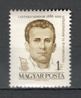 Ungaria.1961 75 ani nastere S.Latinka-revolutionar SU.178