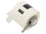 Etichetă Autolaminată pentru Cablu 25,4mm Albă 30mm