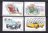 Belgia 1996 automobile MI 2703-2706 MNH, Nestampilat