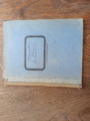 CAIET SCOLAR- CAET PENTRU EBRAICA, 1939 foto