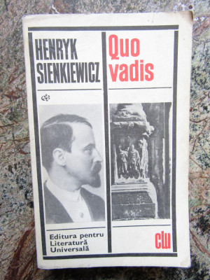 Quo Vadis-Henryk Sienkiewicz foto
