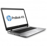 Laptop refurbished HP PROBOOK 470 G3 Procesor I7 6500U, Memorie RAM 8 GB, SSD 250 GB, Windows 10 Pro, Placa video AMD RADEON R7 M340, DVD/RWWebcam, UK