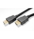 Cablu 1.4V HDMI 0.5m cu Ethernet 4K Ultra HD 2160p 30Hz conectori auriti Goobay