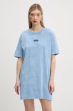 Vans rochie din bumbac mini, oversize, VN00046QE2W1