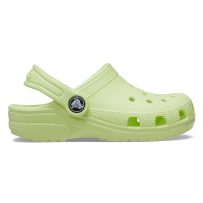 Saboti Crocs Classic Kids Galben - Lime Zest foto