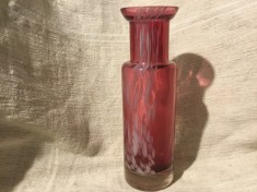 Vintage / Design - Vaza din sticla realizata manual model deosebit !
