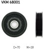 SKF VKM 68001 Rola ghidare/conducere, curea transmisie