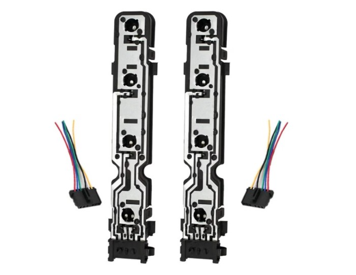 Set 2 socluri becuri stop stanga/dreapta, Jormftte, Aliaj, Pentru MK6