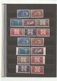 ROMANIA 1958 LP 463 LP 463 a CENTENARUL MARCII POSTALE ROMANESTI SERII MNH NEST, Nestampilat
