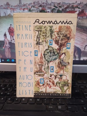 Rom&amp;acirc;nia, Itinerarii turistice pentru automobiliști, ACR, București 1968, 218 foto