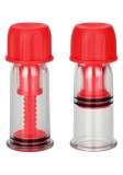 Ventuze Nipple Pro-Suckers, Colt - Rosu
