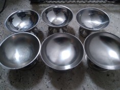 O.F. Cupe Inox 6 bucati Profesionale + altele