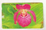 bnk card Cartele telefonice - Coreea de Sud - flora - flori