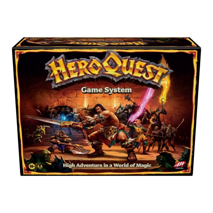 Hero quest joc de societate in limba engleza