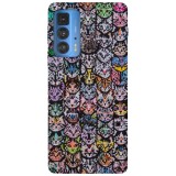 Husa compatibila cu Motorola Moto G51 5G model Cat wall, Silicon, TPU, Viceversa, Transparent, Carcasa