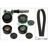 Set curea transmisie Audi A4 B7 (8ec) 11.04-01.09, A4 B7 Avant (8ed) 11.04-11.08, A6 Allroad C6 (4fh) 03.06-08.11, A6 C6 (4f2) 04.04-08.11, A6 C6 Ava