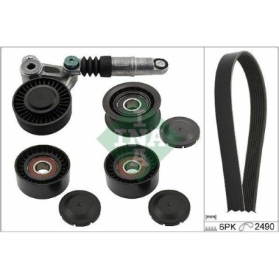 Set curea transmisie Audi A4 B7 (8ec) 11.04-01.09, A4 B7 Avant (8ed) 11.04-11.08, A6 Allroad C6 (4fh) 03.06-08.11, A6 C6 (4f2) 04.04-08.11, A6 C6 Ava foto