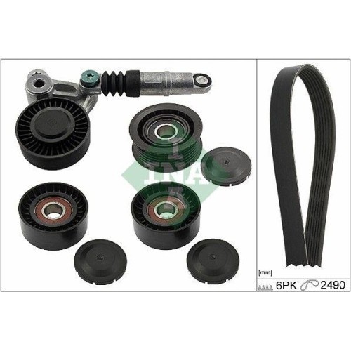 Set curea transmisie Audi A4 B7 (8ec) 11.04-01.09, A4 B7 Avant (8ed) 11.04-11.08, A6 Allroad C6 (4fh) 03.06-08.11, A6 C6 (4f2) 04.04-08.11, A6 C6 Ava