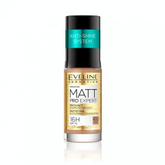 Fond de ten Eveline Cosmetics Matt Pro Expert 16H nuanta 400 Warm Beige foto