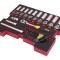 Set chei tubulară 6 puncte 3/8 Stanley Fatmax 38 piese