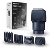 Cap MultiShape Panasonic ER-CTW1 ptr tuns barba/par cap/corp, 58 trepte, 4 accesorii, utilizare umed și uscat, lavabil, compatibil cu modelele ER-CKL2