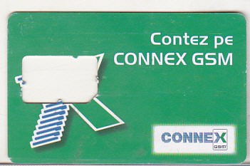 bnk card Romania - Connex - Suport SIM - RO-CON-GSM-0005A foto