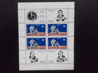 1971 - Apollo 14 (bloc ) - LP758a foto