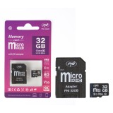 Aproape nou: Card de memorie MicroSD PNI 32GB cu adaptor SD, Clasa 10, 80 Mb/s, V30