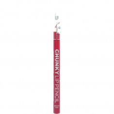 Creion De Buze Technic Chunky Lip Pencil cu ascutitoare, Bright Pink foto