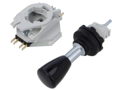 Joystick EAO cu conectori 2,8x0,5mm, 4 pini, &amp;Oslash;22,3mm foto