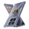 Husa antisoc pentru motorola edge 60 / edge 60 fusion - airbag tpu, col&Egrave;uri ranforsate- butterfly auriu