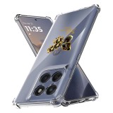 Husa antisoc pentru motorola edge 60 / edge 60 fusion - airbag tpu, col&Egrave;uri ranforsate- butterfly auriu