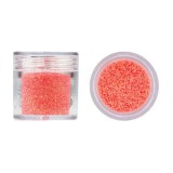 Pudră glitter pentru nail art - roșu-portocaliu, 10g, INGINAILS