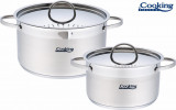 Set gatit din inox 4 piese, aleida, Heinner