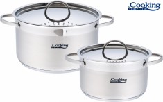 Set gatit din inox 4 piese, aleida foto