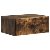 vidaXL Dulap de noapte suspendat Stejar fumuriu 49 x 34,5 x 20 cm 899135